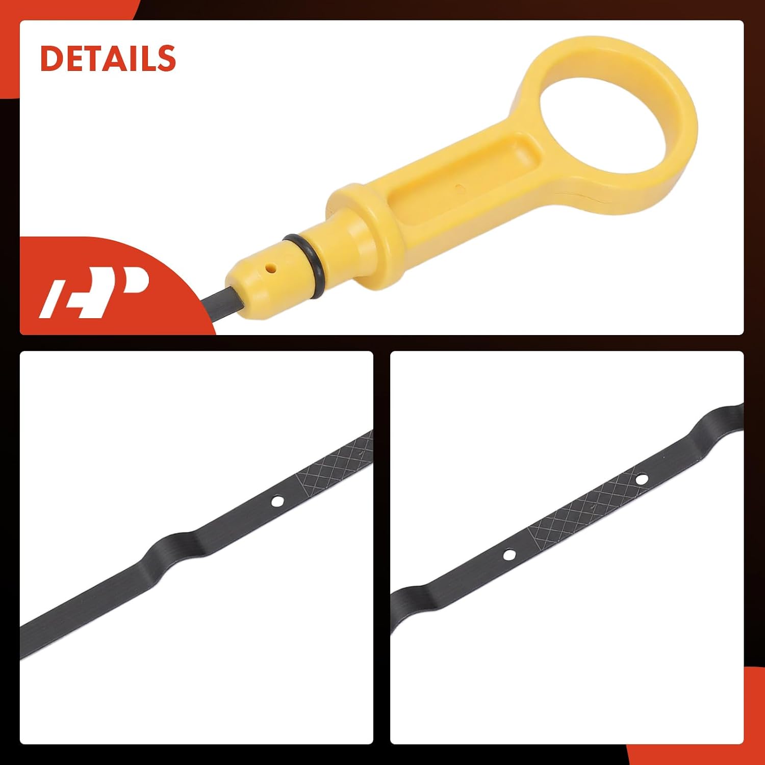 A-Premium 3.3L 3.5L Engine Oil Dipstick Compatible with Ford F-150 F150 2018-2023, Transit-150 Transit-250 2021-2022, Transit-350 HD 2020-2022, Engine Oil Measuring Rod Dip Stick