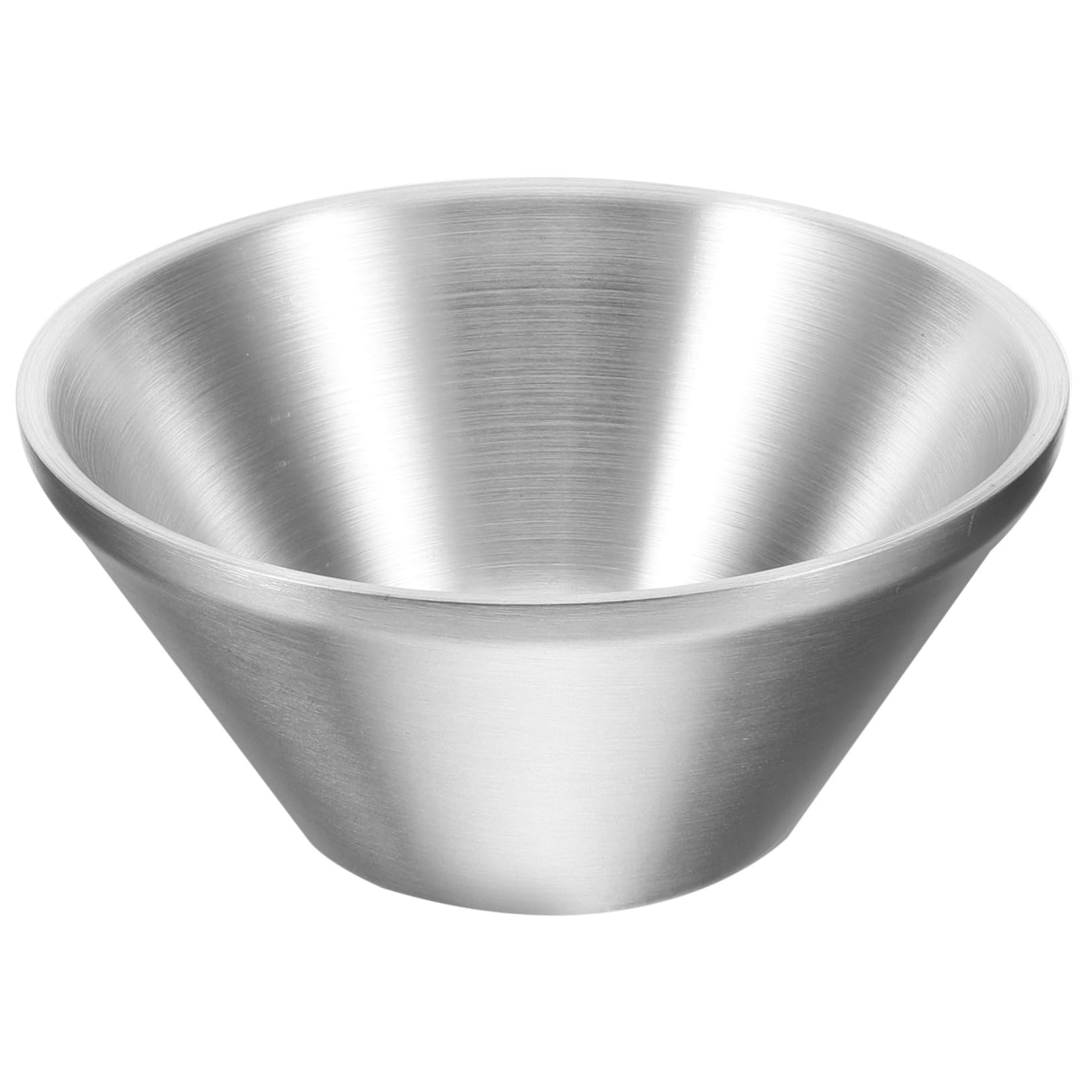 BESTYASH Stainless Steel Shaving Bowl Brush Beard Care Shave Bowl for Men Reusable Shaving Cup