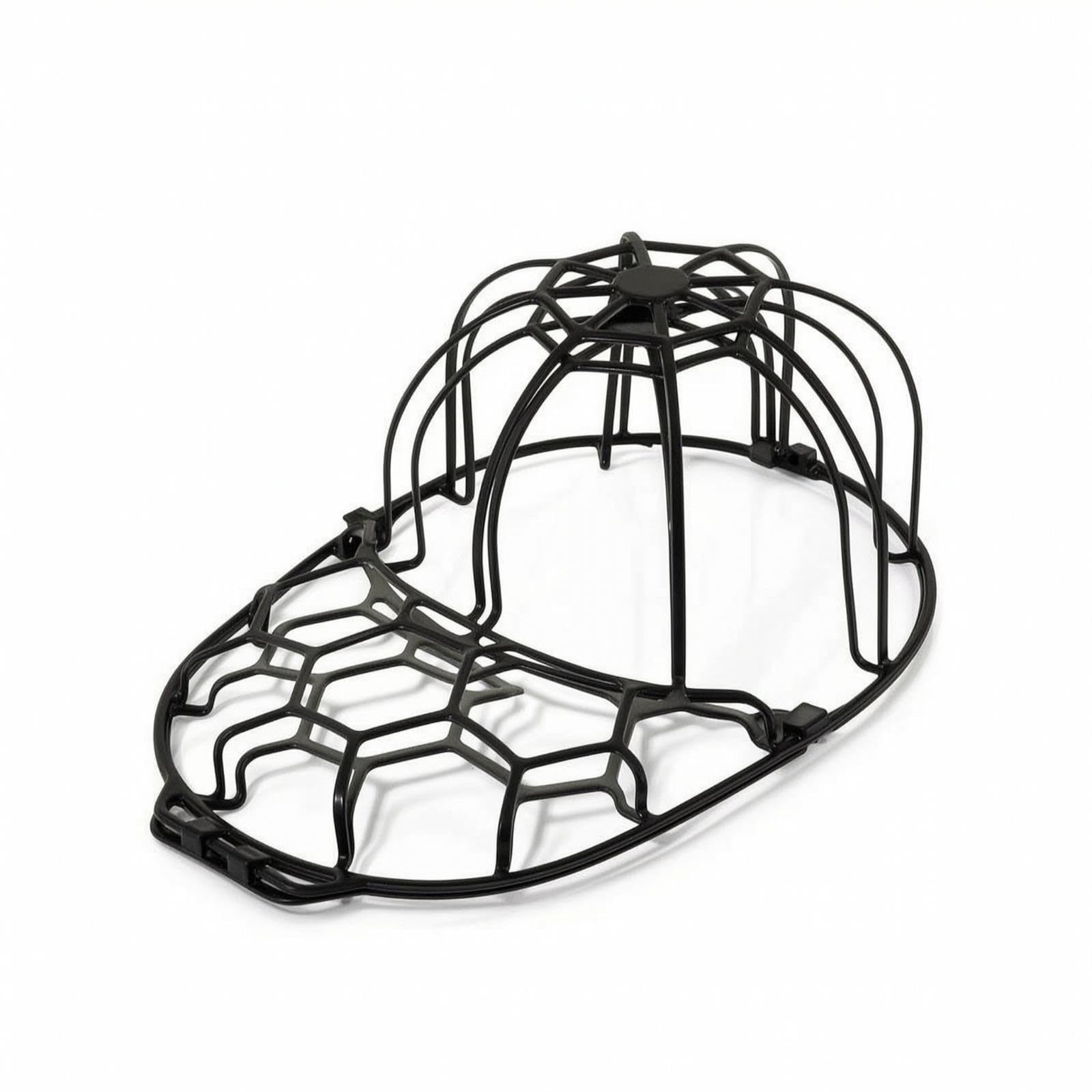Baseball Cap Washer Shape-Retaining Hat Washing Cage Machine-Friendly Cap Shaping Rack for Families, Laundry Room, Closet Storage Black-image-45