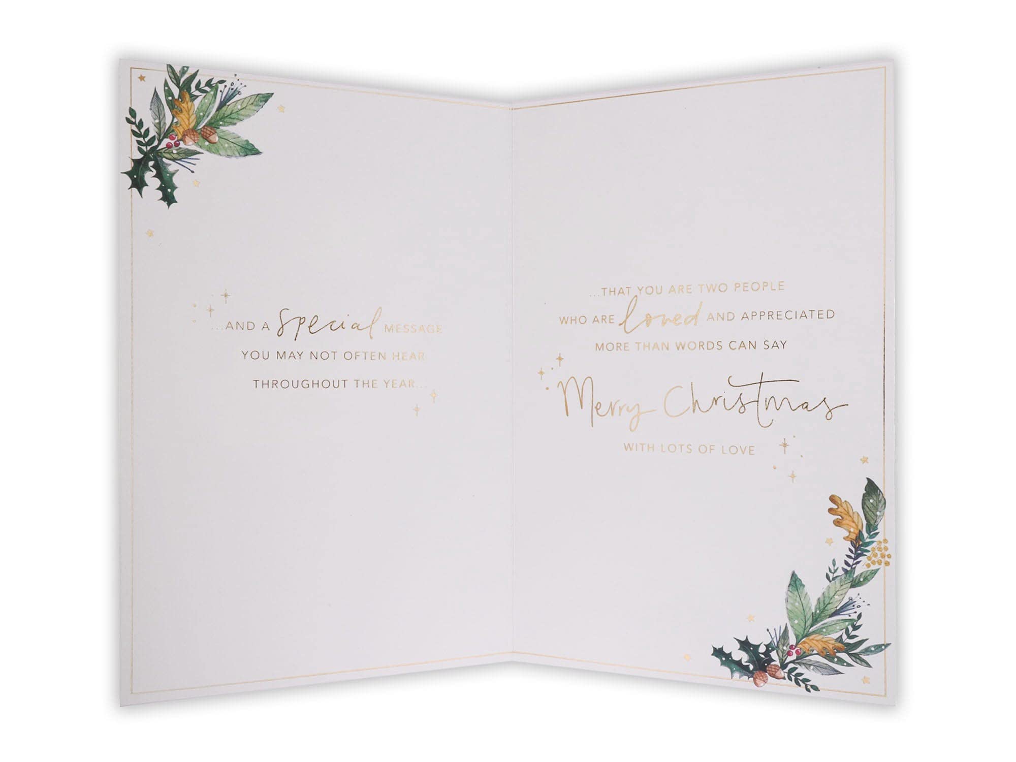 Clintons: Eskimo Couple, To Both Christmas Card, Xmas Card for both Multi-Colour, 155 x 235, 1170813 - Image 2