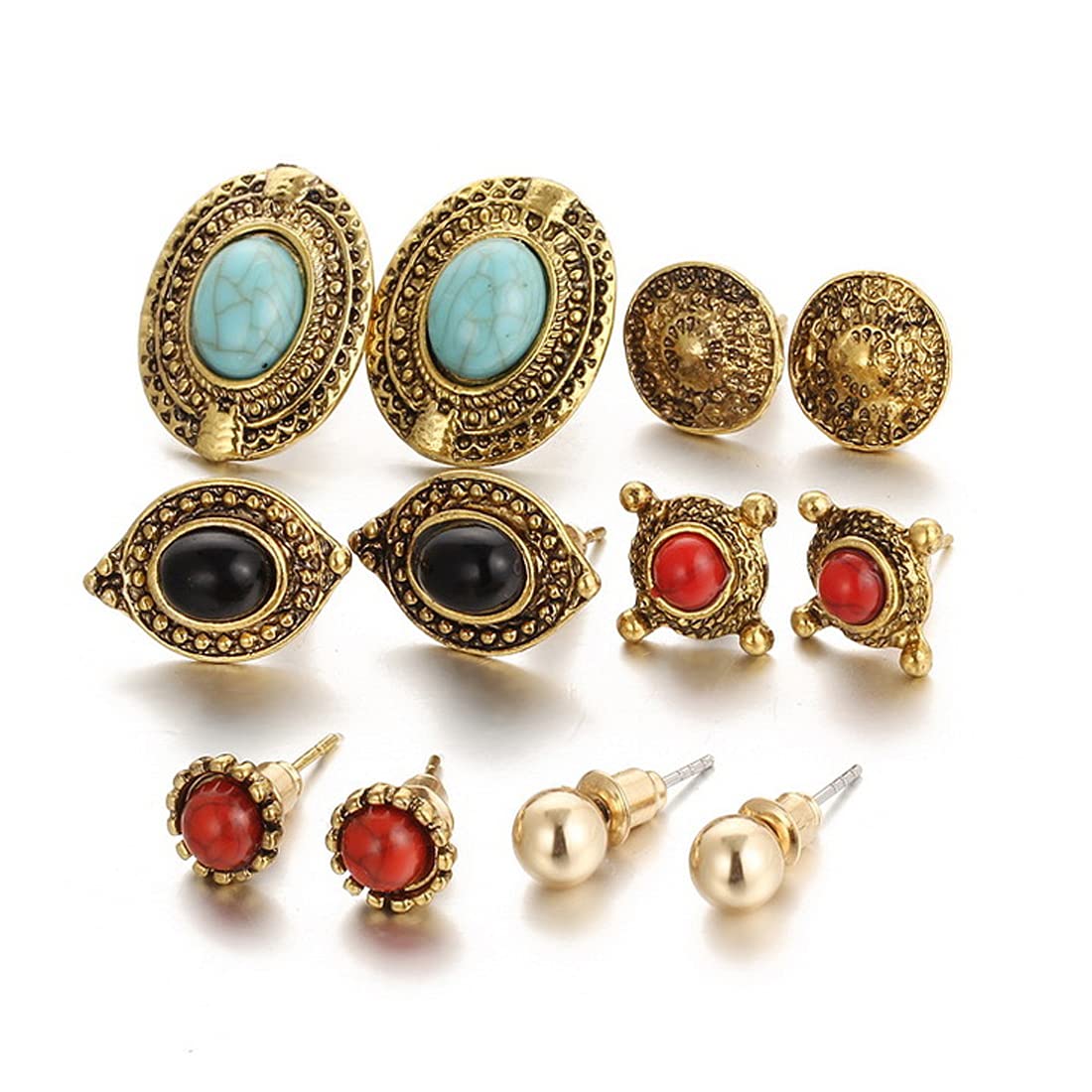 See full amazon price history chart for Jewels Galaxy Trendy AD Oxidized Gold Amazing 6 Pair of Stud Earrings for Women/Girls (JG-PC-ERGF-157) Jewels Galaxy Trendy AD Oxidized Gold Amazing 6 Pair of Stud Earrings for Women/Girls (JG-PC-ERGF-157) (B091V13WBT) Amazon Price History, Amazon Price Tracker