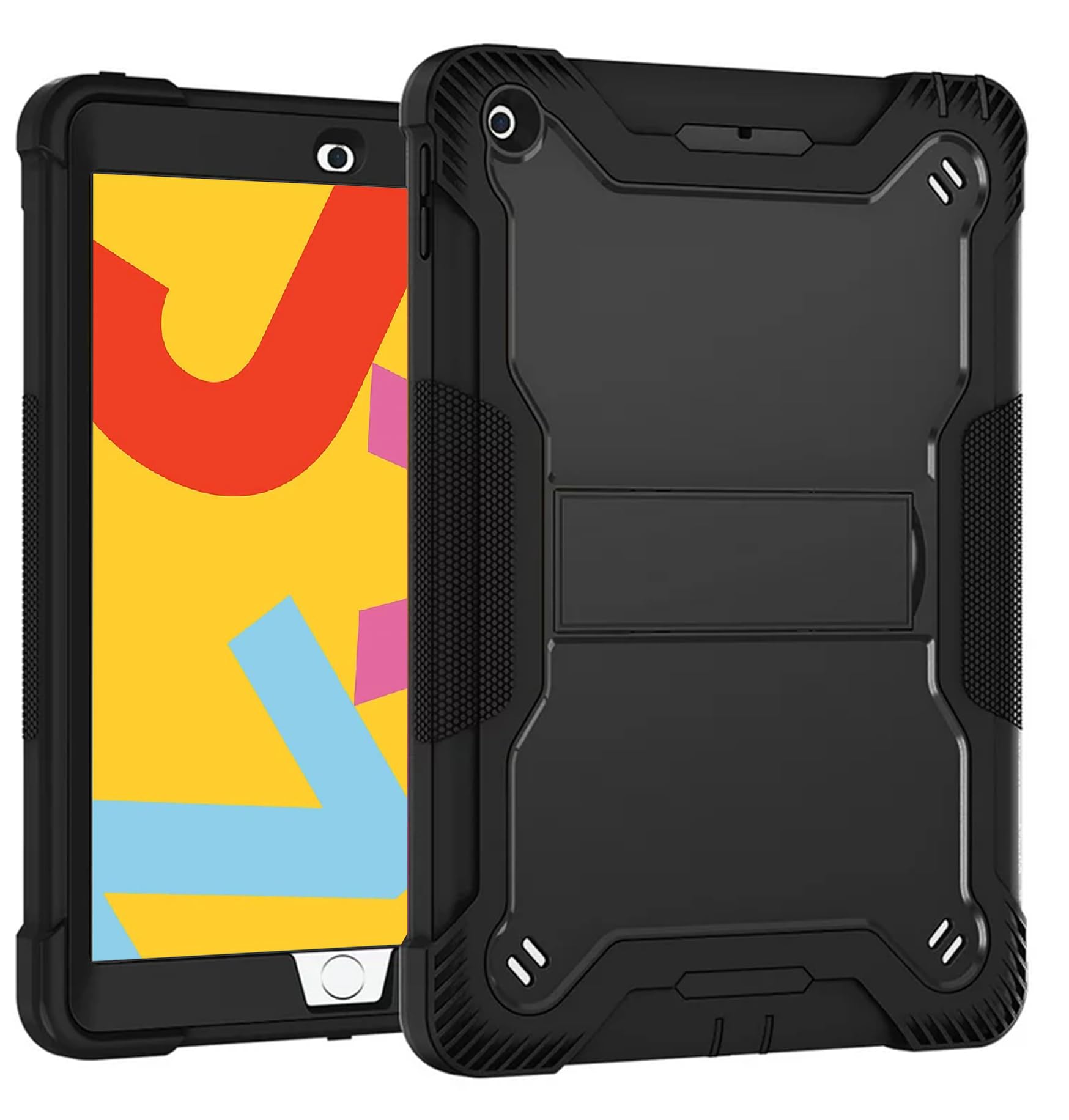 TGK Heavy Duty Hybrid Case Cover for iPad 7th Gen 10.2 inch Black (B0CR4DTMDV) Amazon Price History, Amazon Price Tracker