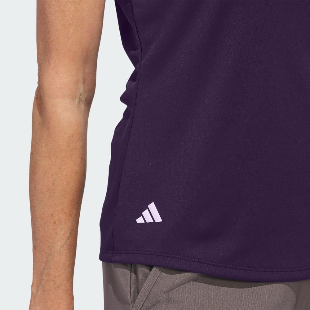 adidas Golf Performance Solid Short Sleeve Golf Polo Shirt - Image 9