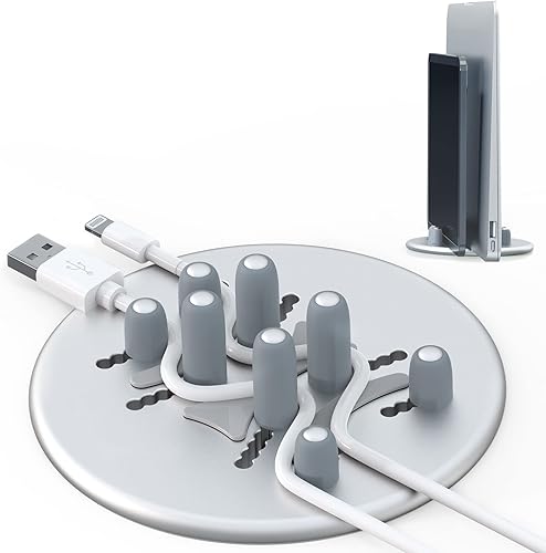 OURYOYO Soporte vertical para laptop versión actualizada para computadora con base ajustable compatible con todos los ordenadores portátiles