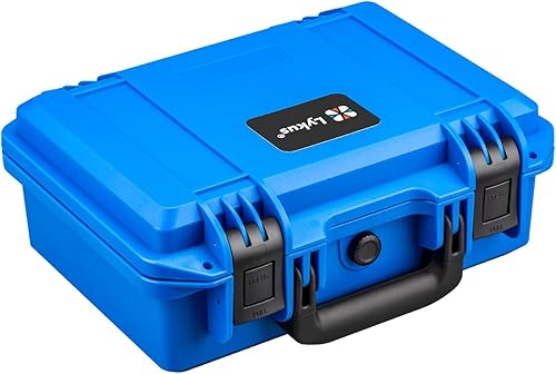 Miniatura 11 de Lykus HC-3010 - Funda rígida impermeable con inserto de espuma personalizable, Tamaño interior 11.81x7.87x4.72 pulgadas, Adecuada para pistola,