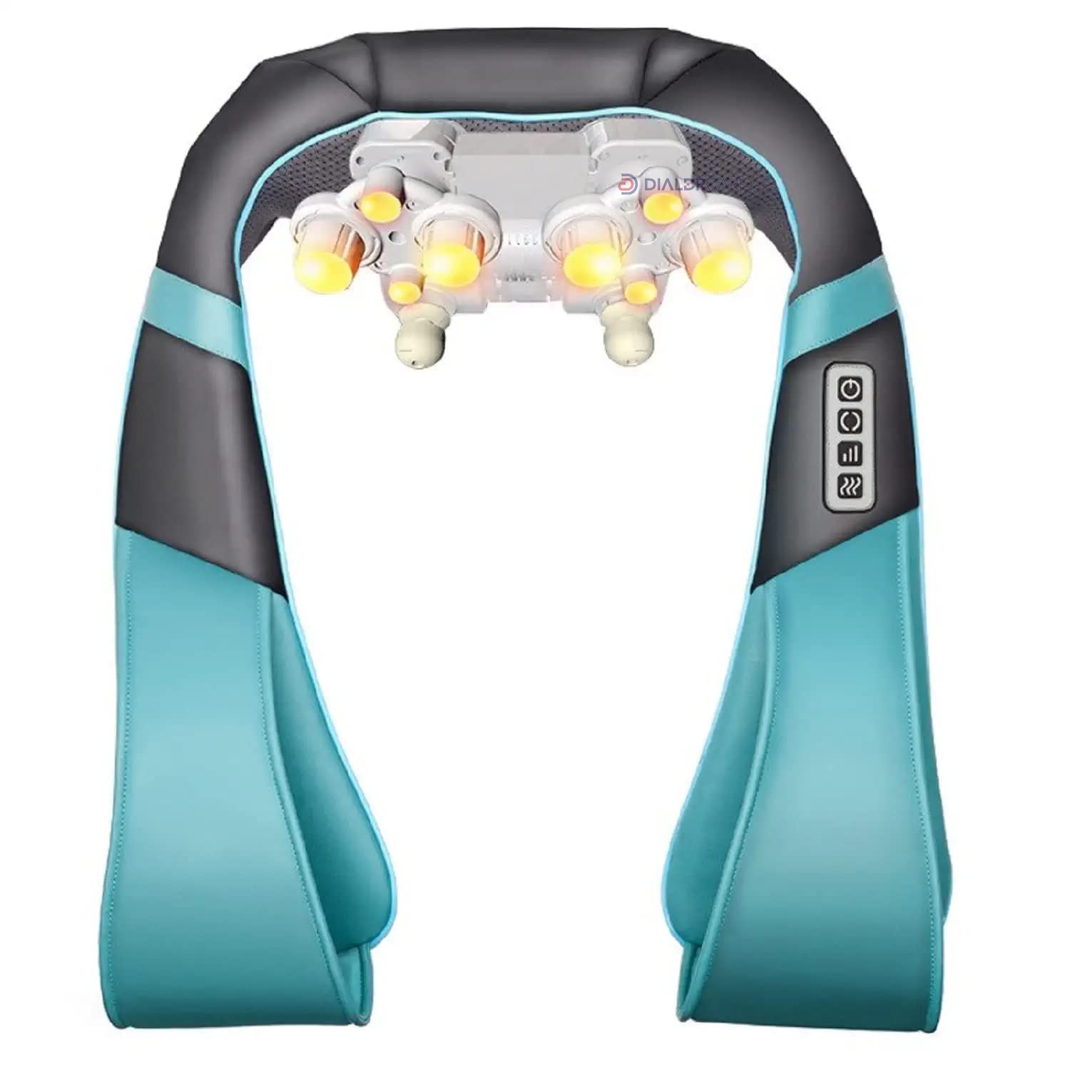DIALDRCARE Neck and Shoulder Massager Shiatsu Machine Deep Tissue 3D Electric Kneading Pillow Massager for Muscle Pain Relief Home Car Use(Blue) (B09GM1ZQXG) Amazon Price History, Amazon Price Tracker