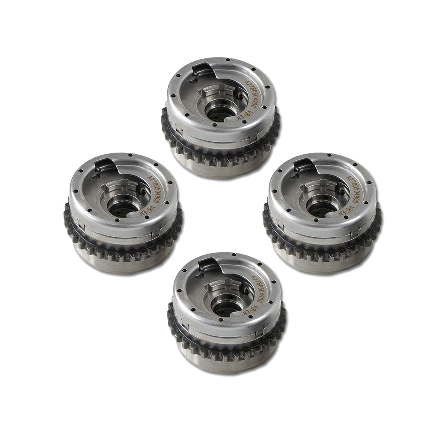 Photo 1 of 4 PCS Camshaft Adjusters & Intake Fit for Mercedes Benz S550 GL550 GL450 M278 4.7T V8 Engine Aftermarket Parts 2780504900 2780505000 2780505100 2780505200