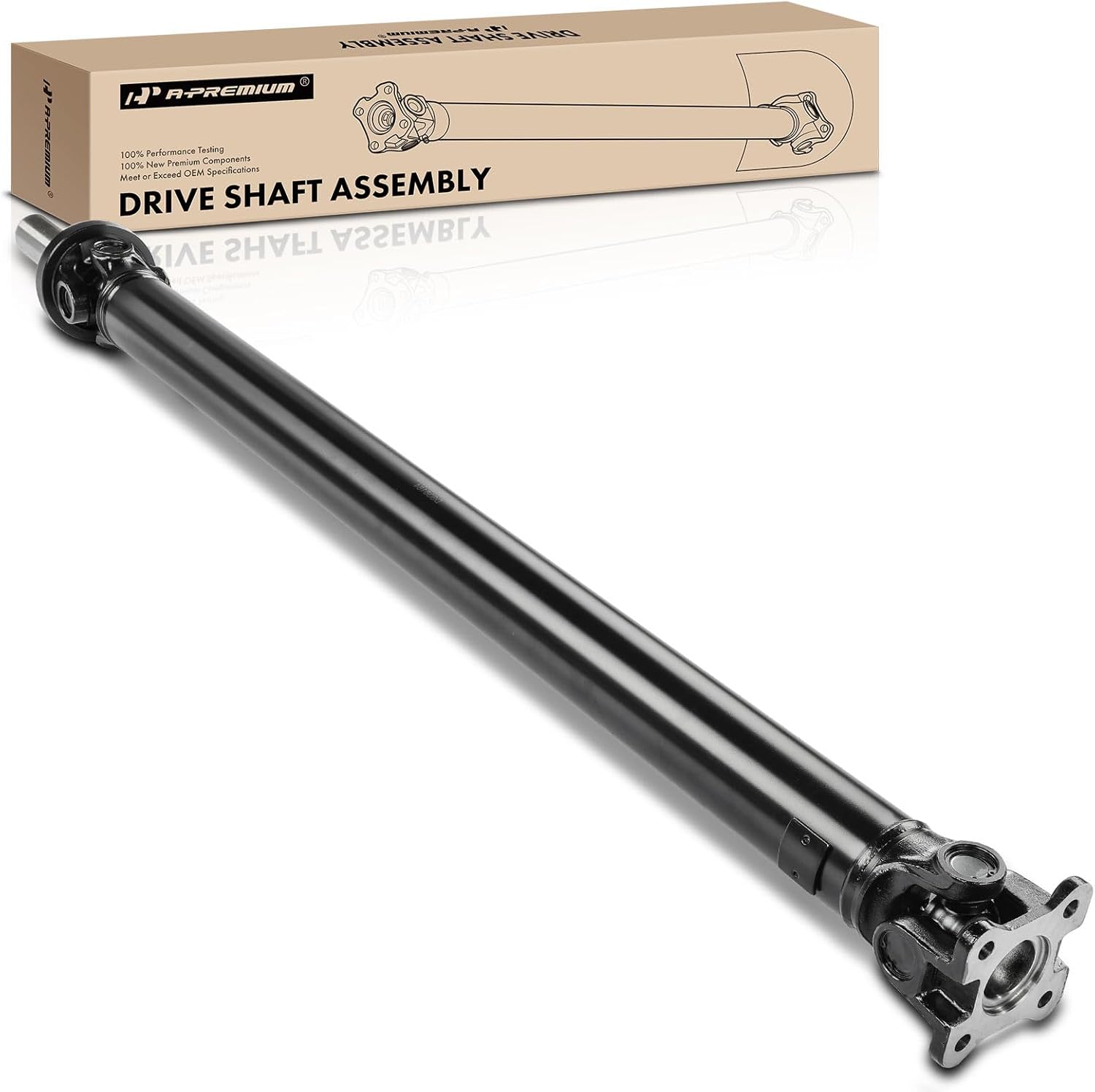 A-Premium 54.06" Rear Drive Shaft Driveshaft Assembly Compatible with Dodge Durango 2000-2001 4WD, Durango 2002-2003 4WD AWD, V8 4.7L, Complete Prop Shaft