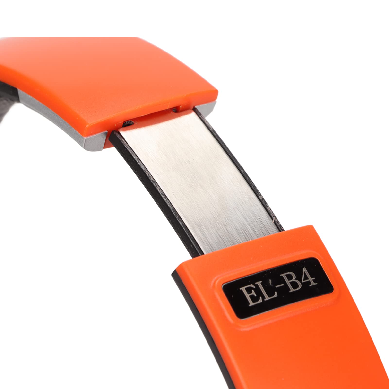 Cuffie Bluetooth ELB4 Cuffie pieghevoli wireless con Bluetooth 5.3 Connessione cablata AUX Riproduzione scheda di memoria Modalità FM per giochi sportivi Comoda fascia regol (Arancia)