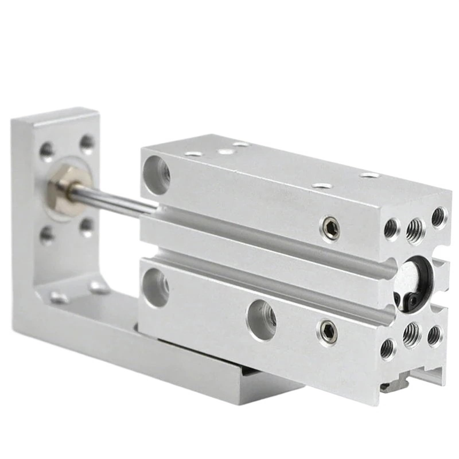 Cylindre pneumatique de précision MXH6 pour blocage mécanique fiable