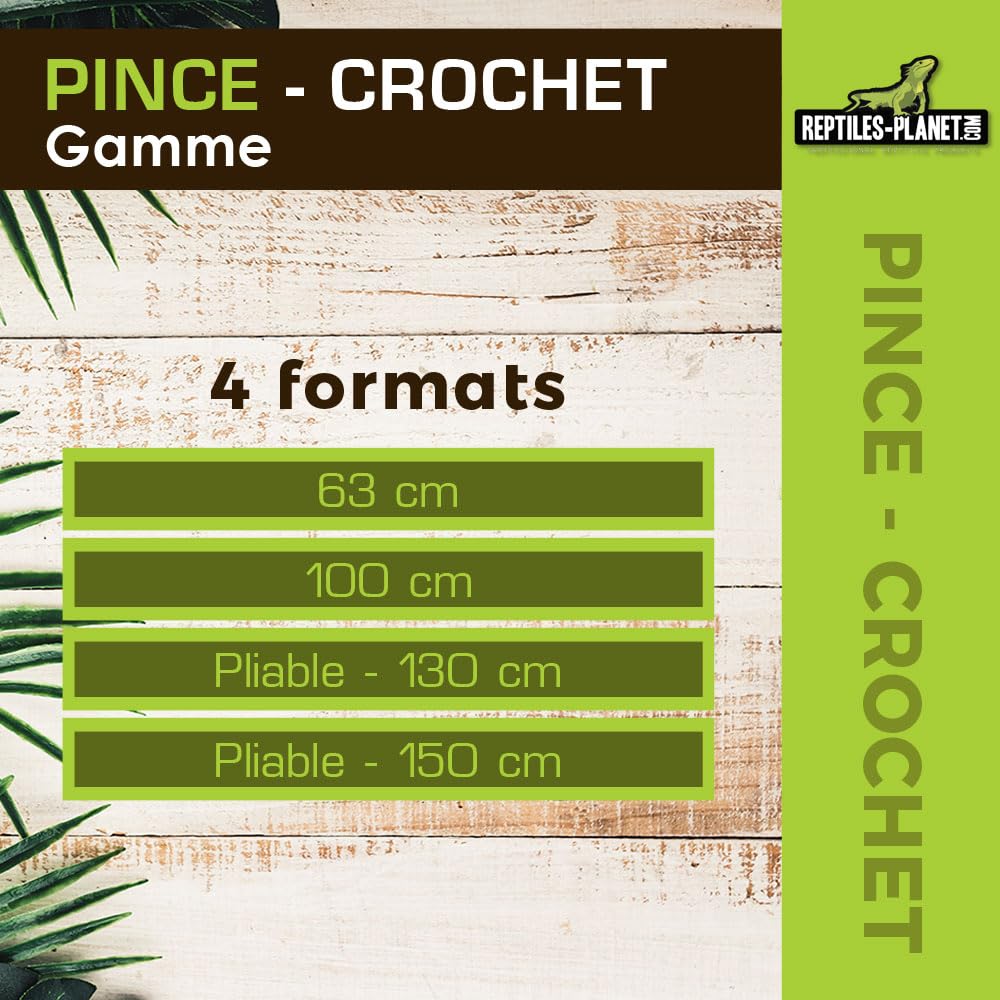 Reptiles Planet - Pinza Gancio Protect per rettili - 63 cm