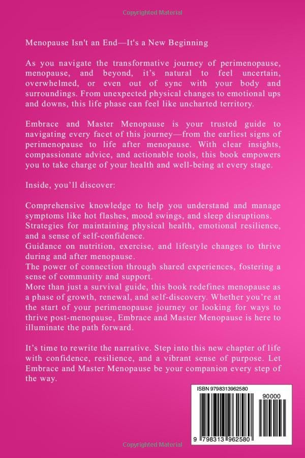 Embrace and Master Menopause: A Woman’s Empowering Guide to Thriving Through Perimenopause and Beyond - Image 2