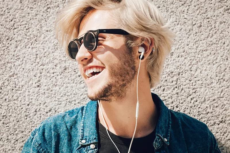 5 pares de aretes de acero inoxidable unisex para hombres y mujeres, aretes tipo túnel punk, piercing para la oreja, Acero inoxidable 6