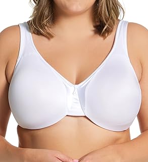 Warner's Women's Plus Size Signature Cushioned Support and Comfort Underwire Unlined Full-Coverage Bra 35002a