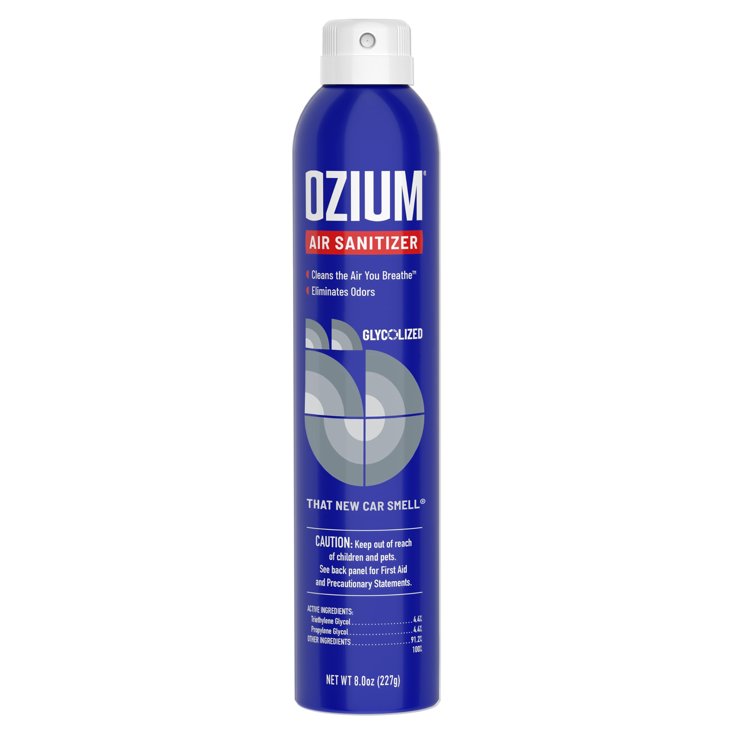 Ozium Air Sanitizer Spray New Car