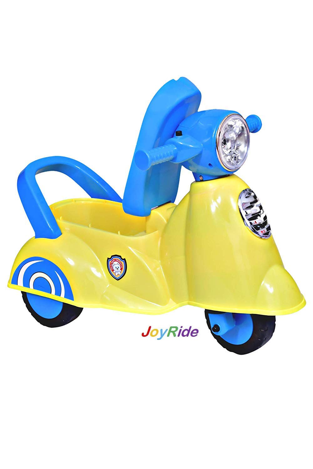 JoyRide Baby Ride ON Italian Scooter (Yellow), Toddler 2