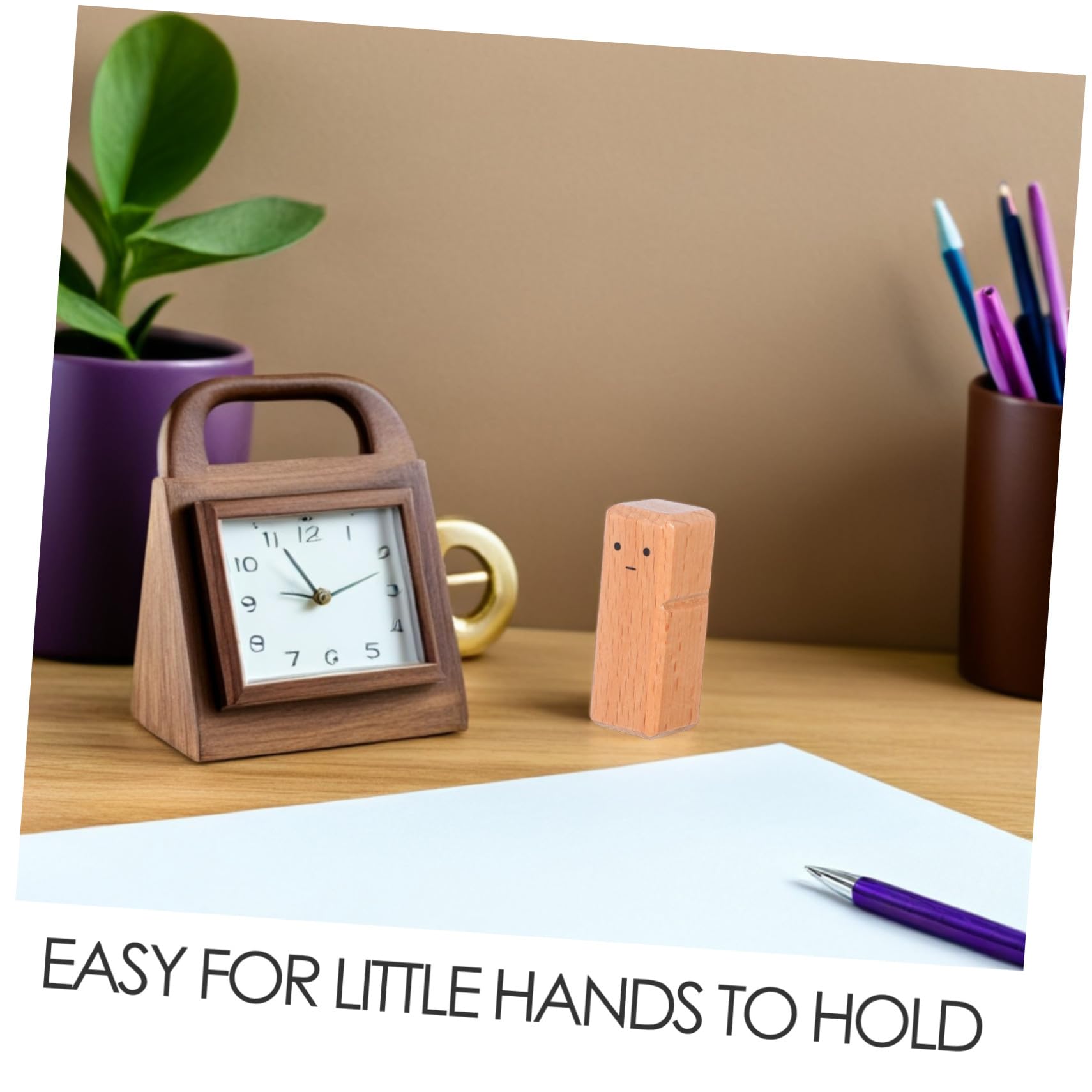 10 Piezas Figuras de Muñecos de Madera sin Pintar para Manualidades DIY con Textura Natural para Pintura Decoración y Actividades Infantiles Montessori