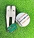 The Mujen Golf Ball Marker, Golf Alignment Ball Marker for Putting, Golf Divot Tool, Golf Training Aid Golf Accessories with Hat Clip, Cleaner, Club Holder, Golf Gift (White)