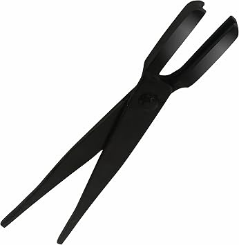 Simond Store Knife Making Tongs - 16" Vbit Slot Jaw Forging Tongs for Knife Making - Forging Tools and Equipment for Beginner & Professional Blacksmith - Bladesmith - Farrier