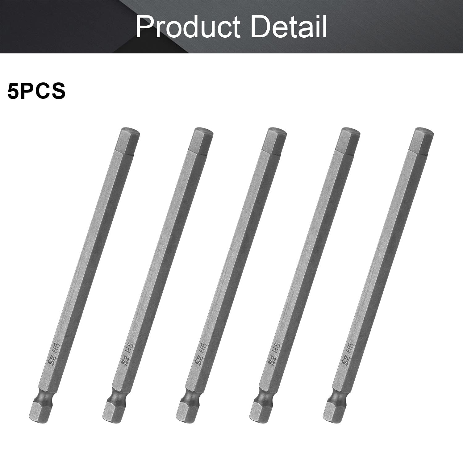 Utoolmart T40 磁気トルクスドライバービット 1/4インチ 六角 【公式通販】