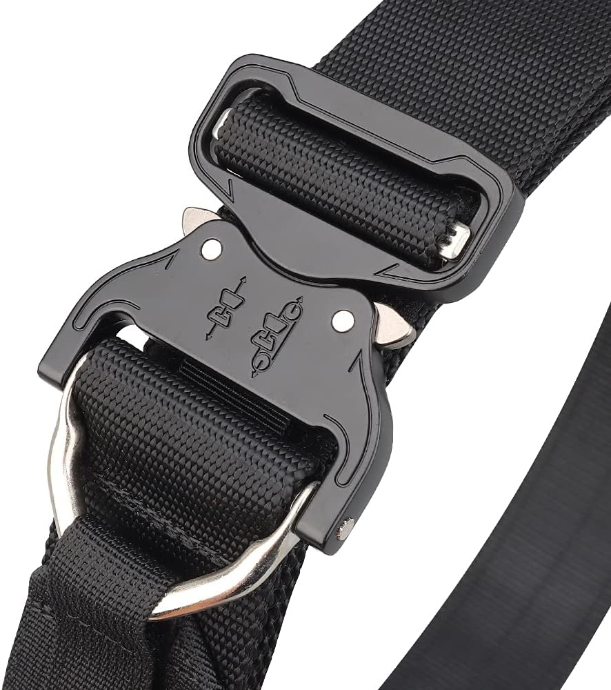 Tactical Belt Quick Release Metal B-uckles MOLLE Mens Belts Hunting Airsoft Belt