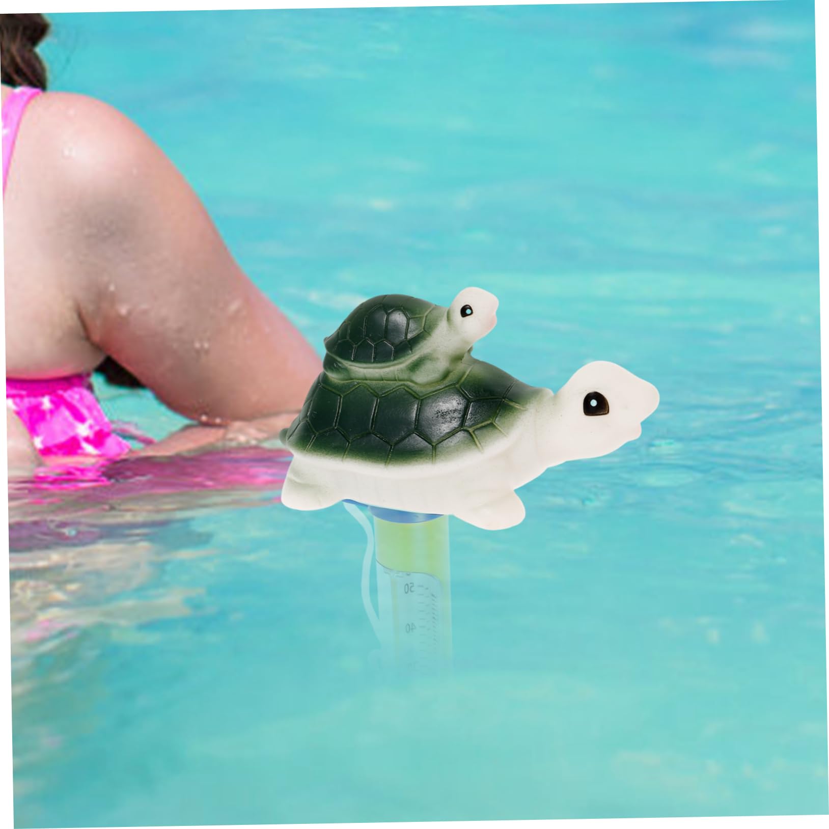 TOYANDONA 4 Piezas Termómetro de Forma para Bañeras Medición Precisa de Temperatura Fahrenheit y Celsius para Spas Peces