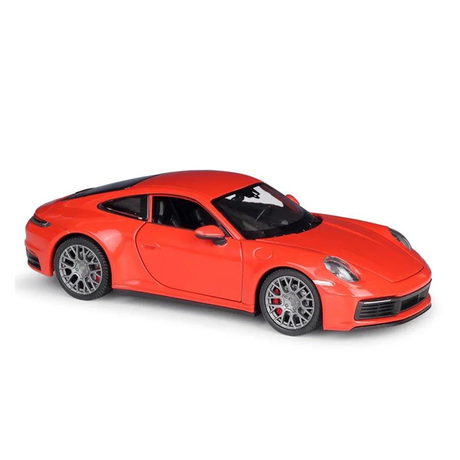 AUDSNI Die-Cast Diecast Car Model 1:24 For Porsche 911 For Carrera 4S Alloy Diecasts Model Vehicles(Red)