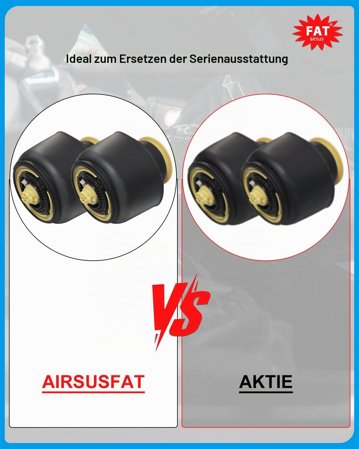 Heck-Luftfederungsfedertasche für BMW 5er GT F07 F10 F11 Touring 520i 523i 528i 535i 550i 2009-2016 links rechts