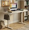 Adorn Istanbul - Height Adjustable Ergonomic Computer & Desk - Single Motor (2 Memory) (White, 120 * 60)