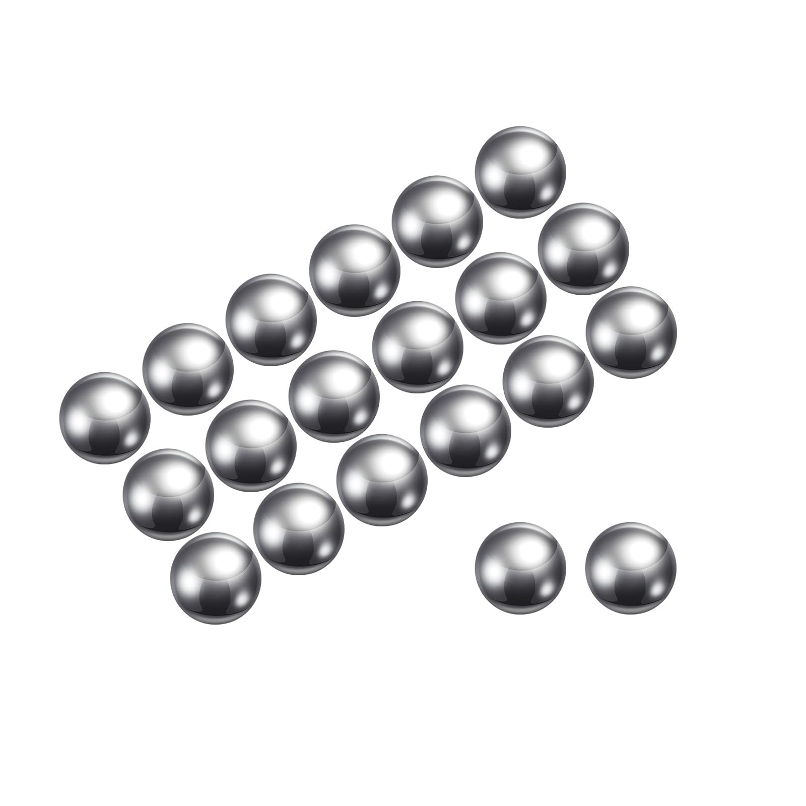 100pz Sfere Cuscinetti in Acciaio Carbonio - [9mm] Sfere Cuscinetti Lucidate Precisione Macchinari Industriali, Applicazioni Automobilistiche, Progetti Fai da Te