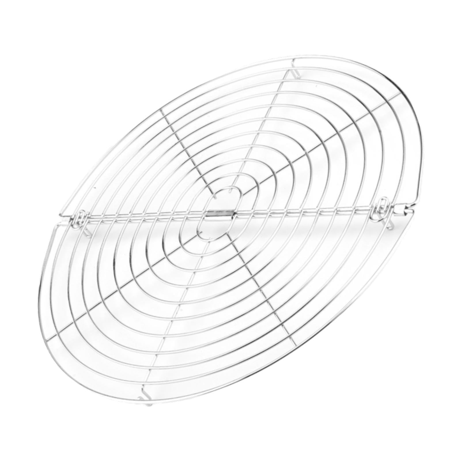 Yixannx Sturdy Carbon Steel Cooling Rack Offers Space For Cooling Baking Needs Cooking Roasting Veggies And Pastries. Can Also Be Used For Pizzas Carbon Steel
