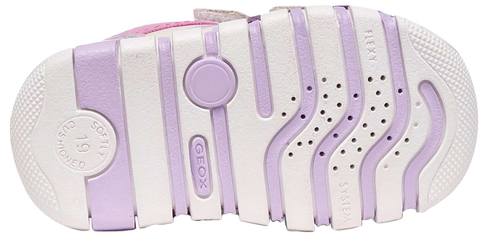 Geox Baby Girl B IUPIDOO Girl C First Steps LT Ivory/Prune 26_EU