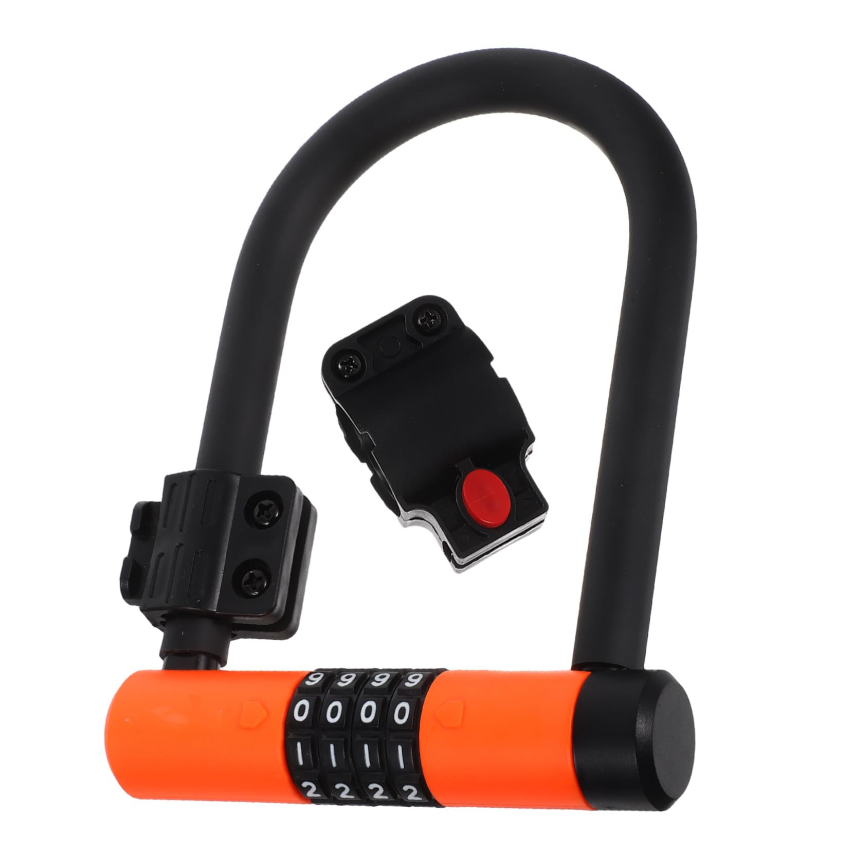 BESTonZON Lucchetto u Per Bicicletta Antifurto Combinazione Cifre Reimpostabile Senza Chiavi Per Mountain Bike Scooter Biciclette Da Strada