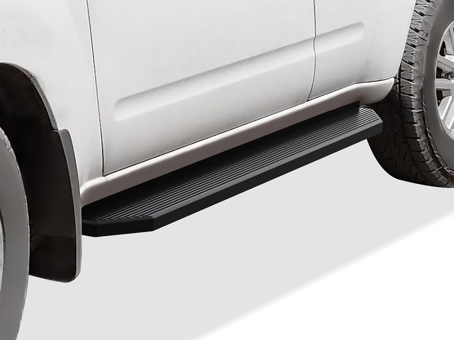 APS Black Running Boards Style Compatible with Nissan Xterra 2005-2015 (Side Steps Side Bars) 6in Wide
