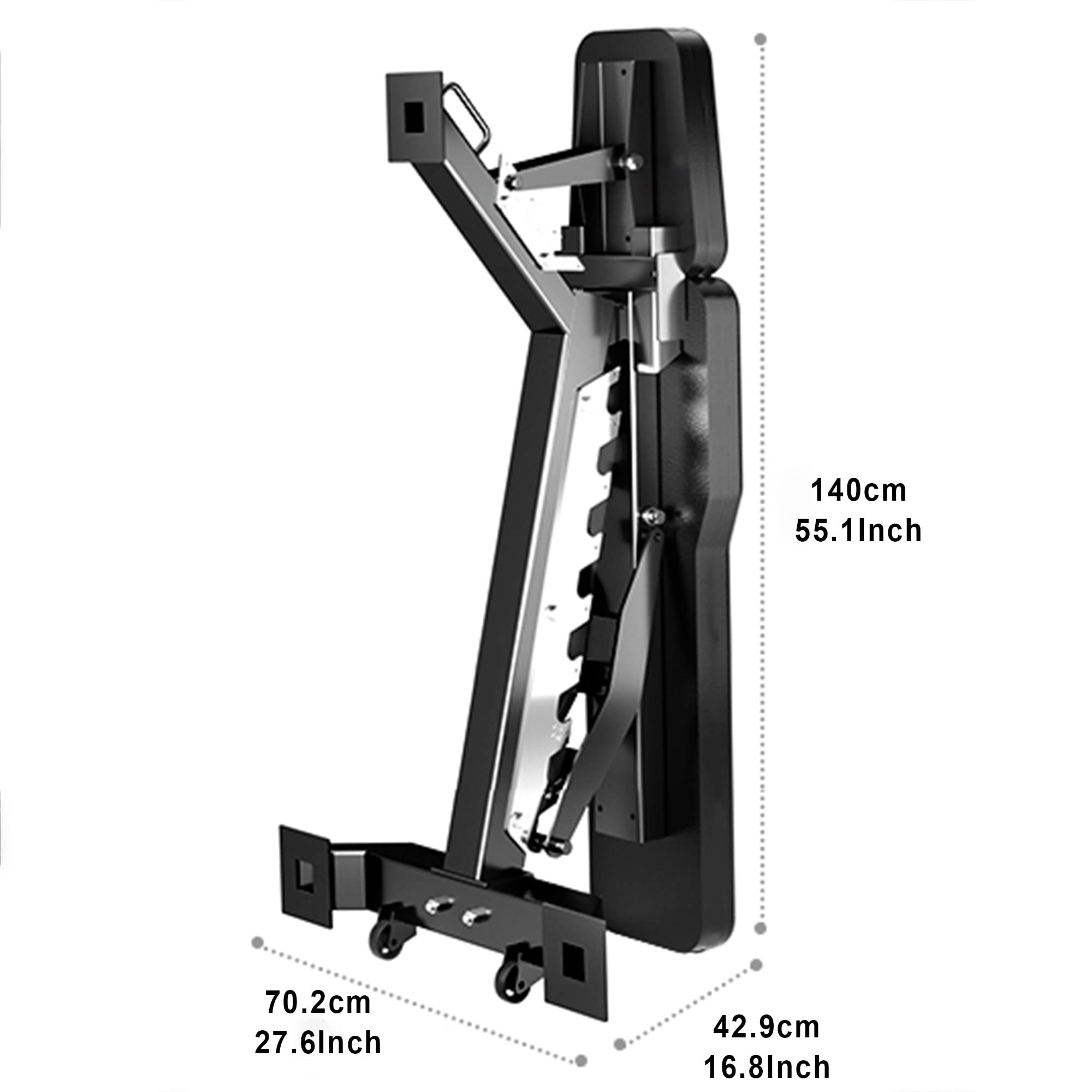Banco De Pesas Ajustable Con Rack De Press De Banca Y Sentad | Cuotas