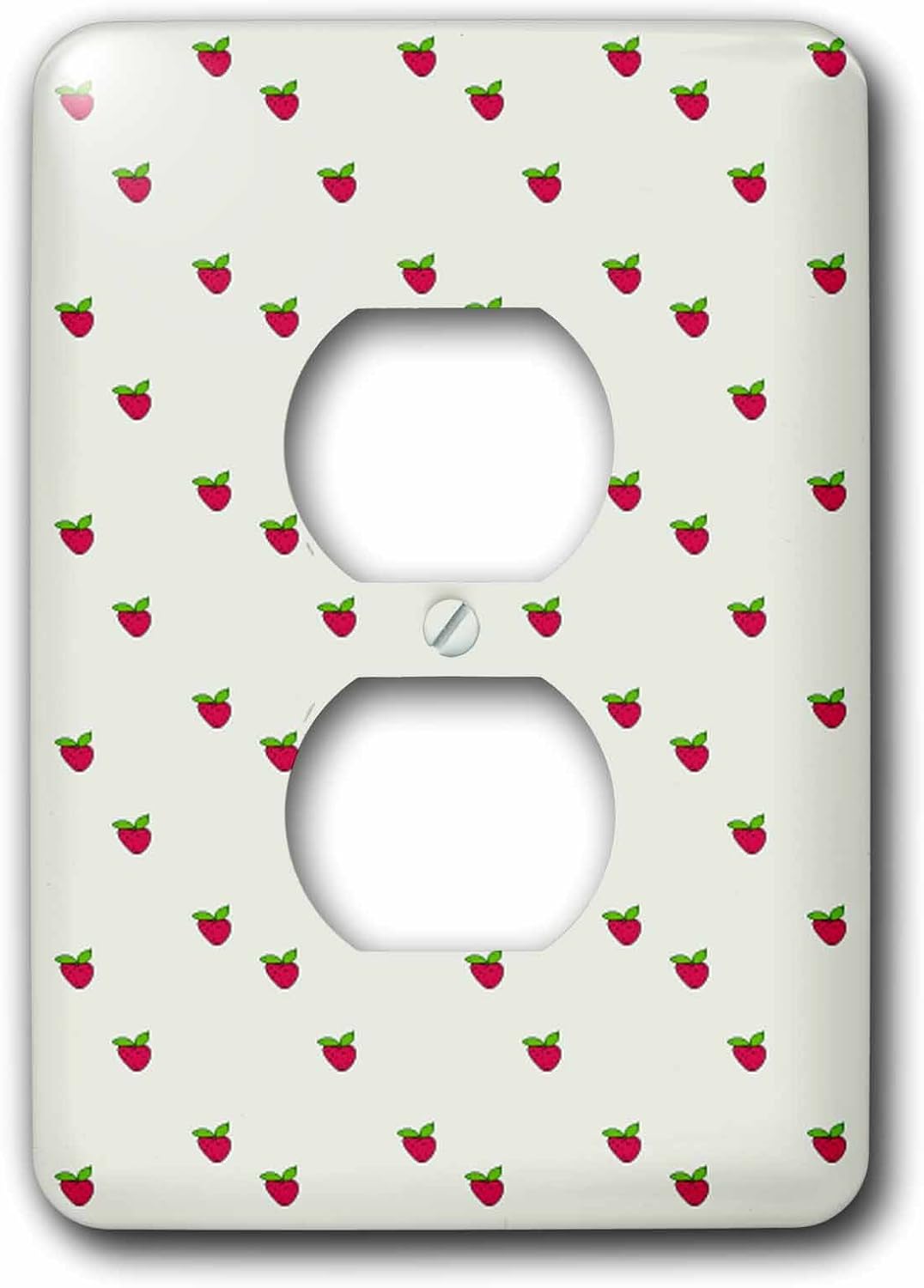 3dRose lsp_168210_6 Cute Little Strawberry Pattern Light Switch Cover