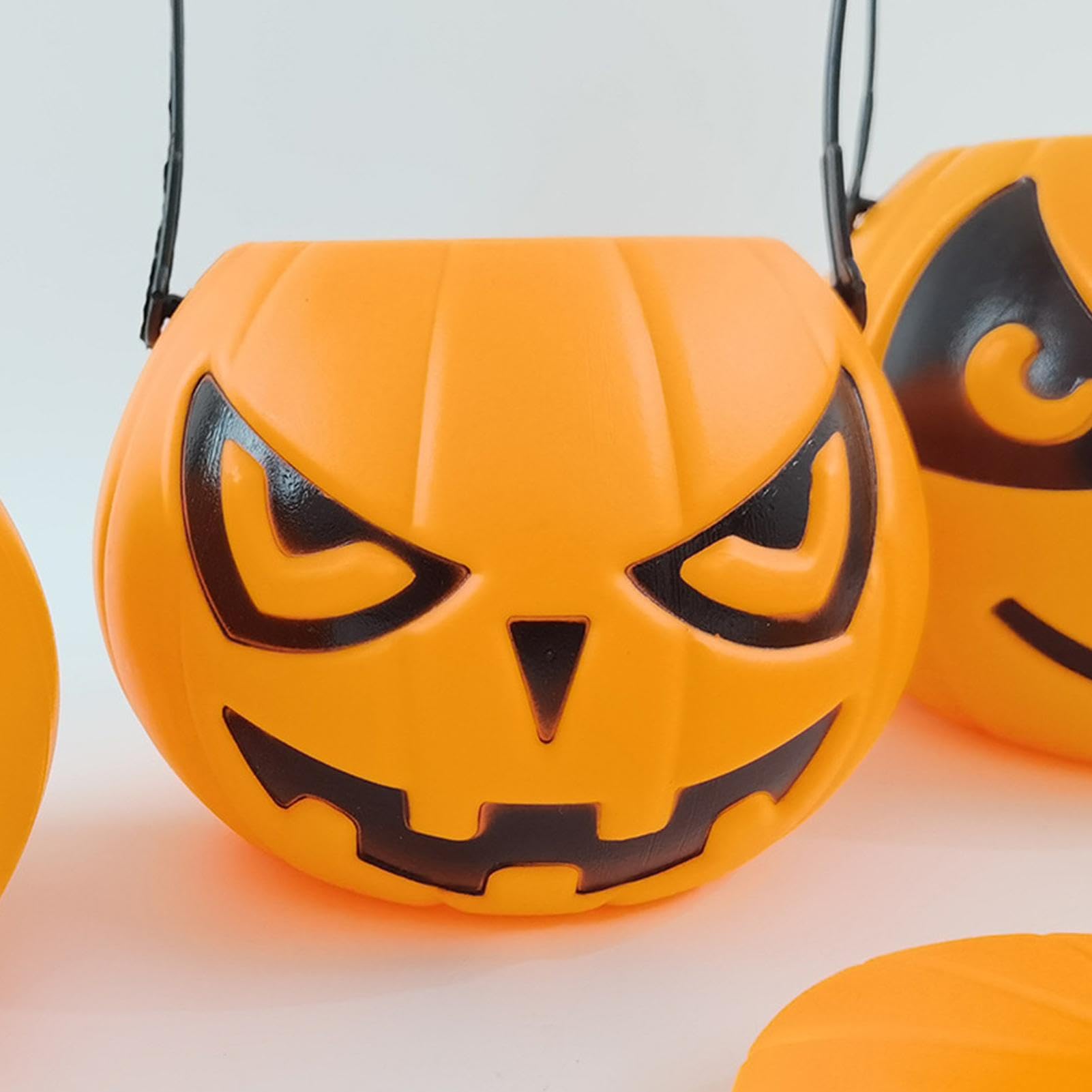Amazon.co.jp: Halloween Pumpkin Jack O Lantern Candy Bucket