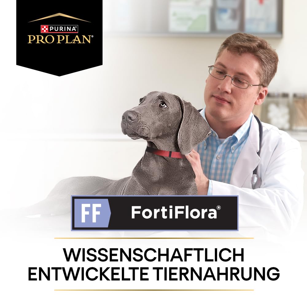 Pro Plan Forti Flora, Ergänzungsfuttermittel für Hunde zur Unterstützung der Darmgesundheit, Mit Probiotika, 30x1g
