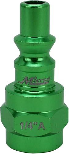 Miniatura 10 de Milton ColorFit - Juego de acoplador y enchufe (14 piezas) (14 NPT verde, S-314AKIT)