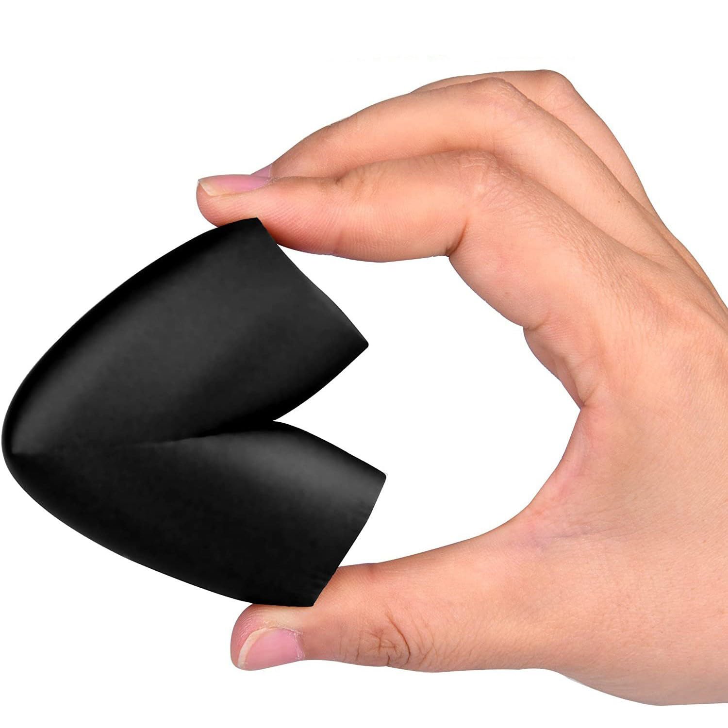 Table Corner Protectors, 10 Pack Foam Corner Cushion Protector, Edge Corner Guards for Baby (Black) - Image 4