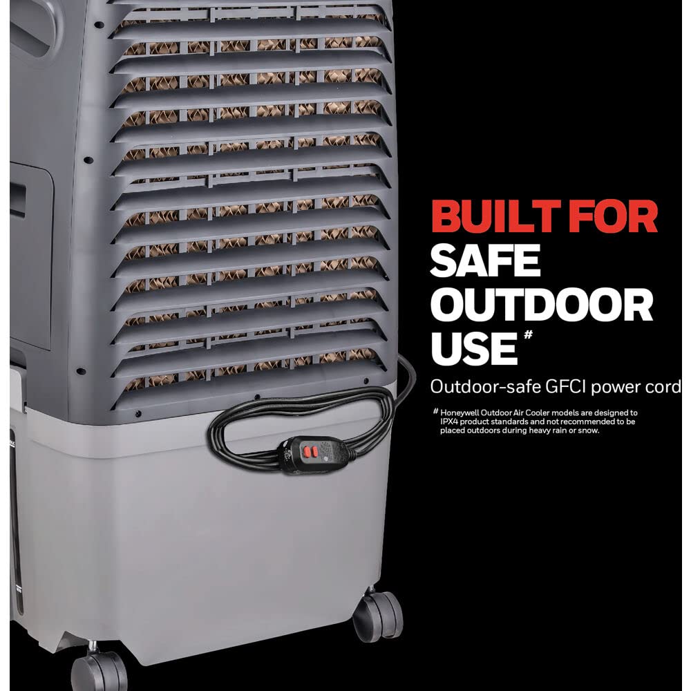 Honeywell 780 CFM 3Speed Outdoor Rated Portable Evaporative Cooler