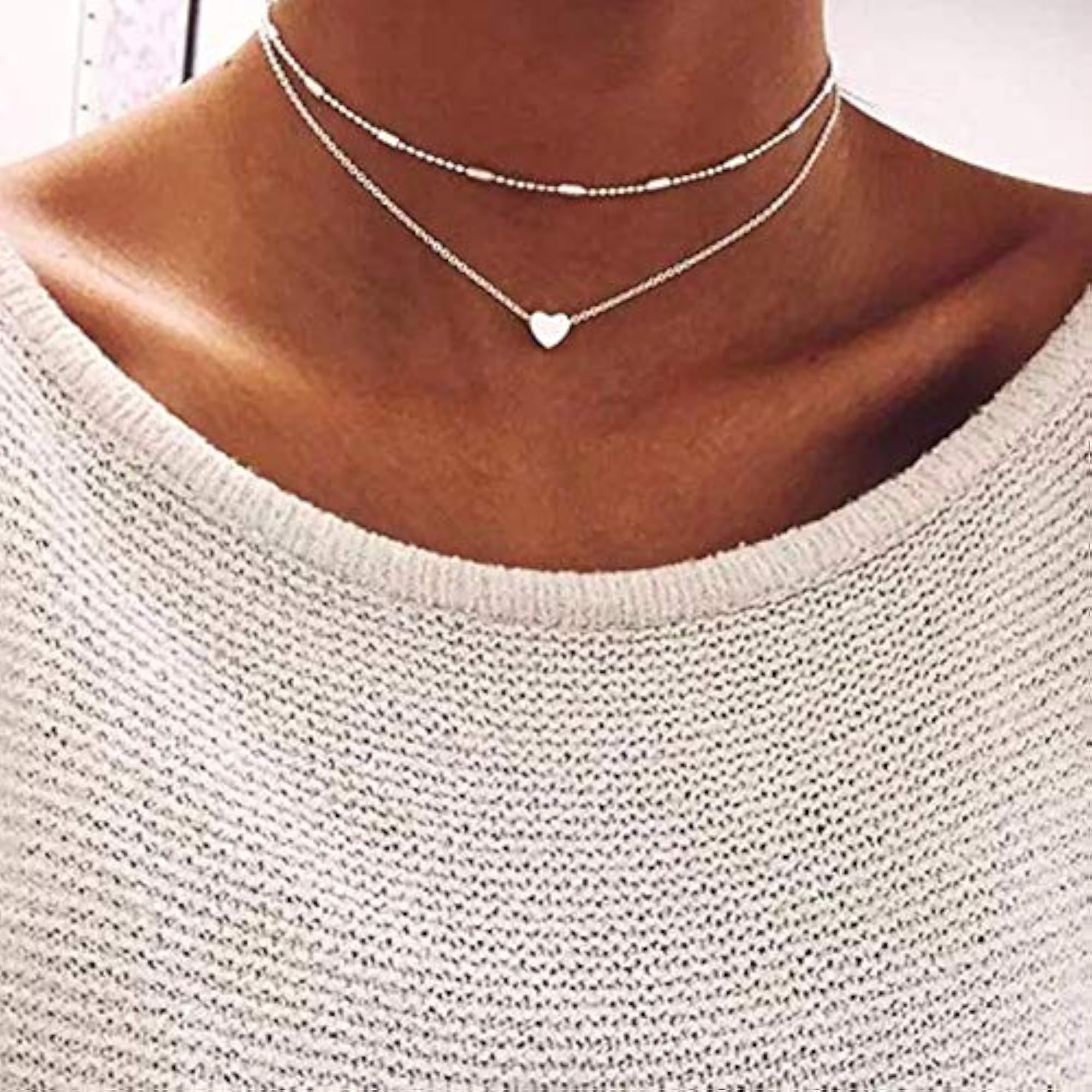 Stylish Multilayer Chain Necklace for Women