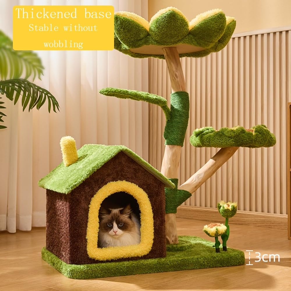 Centro de Actividades para Gatos Árbol for Gatos, Torre for con apartamento for, de Interior, Varios Pisos, columnas y parterres
