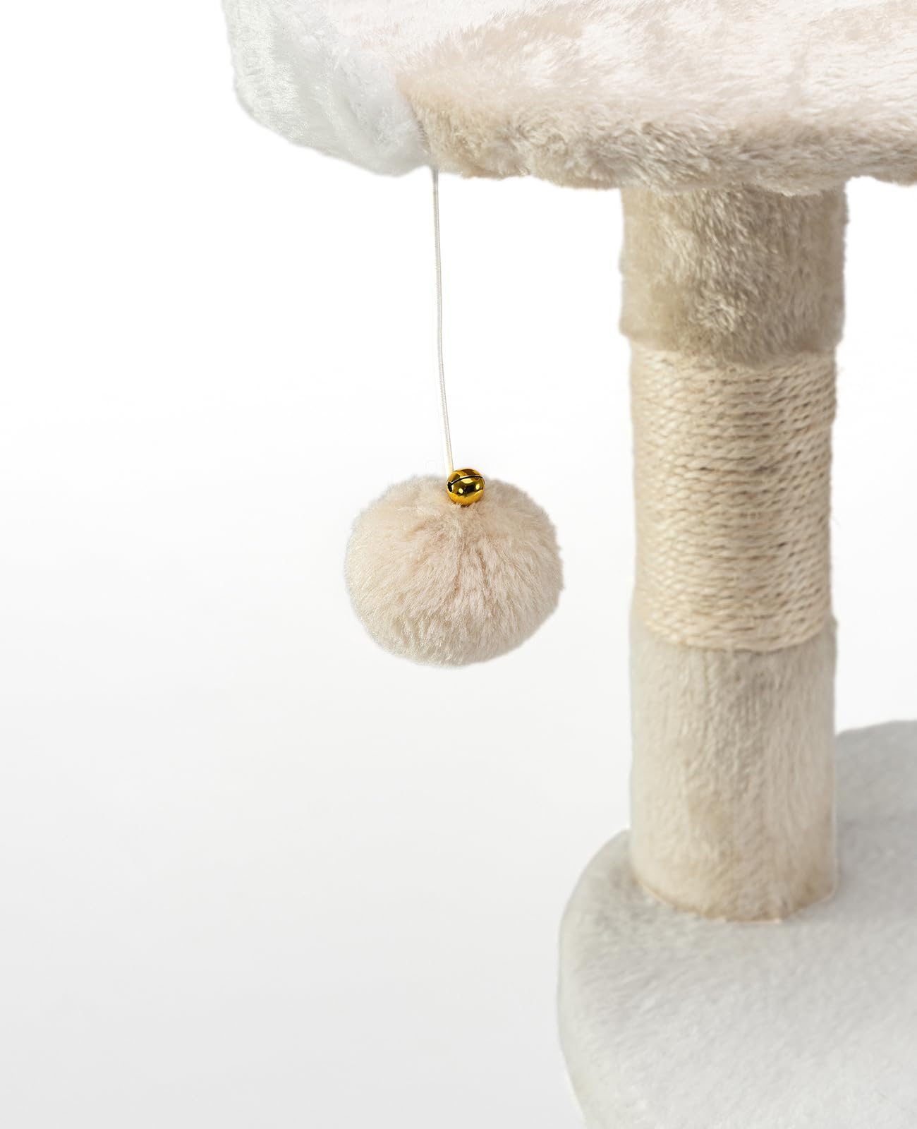 Lionto Scratching Tree For Cats With Plush Balls Play