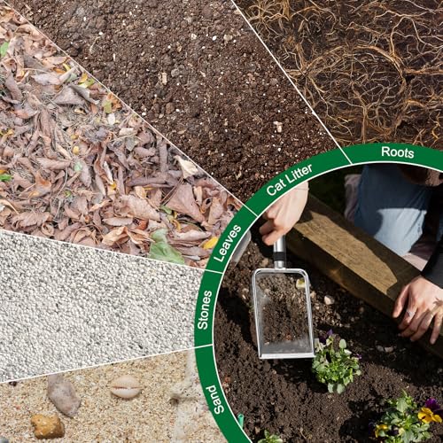 M METERXITY Colador de Suelo para Jardín 2 mm Acero Inoxidable miniatura 5