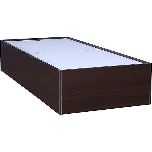 Kingover Engineered Wood Storage Bed - Walnut