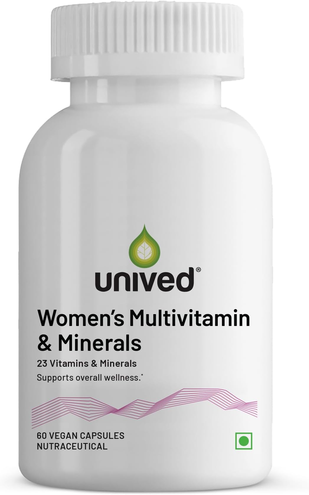 Multivitamin & Minerals for Women | 100% RDA of all Vitamins with Algae Calcium & Plant-Based Vitamin D3 plus Important Minerals | Complete formulation for Health & Wellbeing
