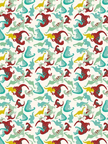 Décopatch FDA736O feuilles Dinosaures 30x40 cm pour loisirs créatifs enfants