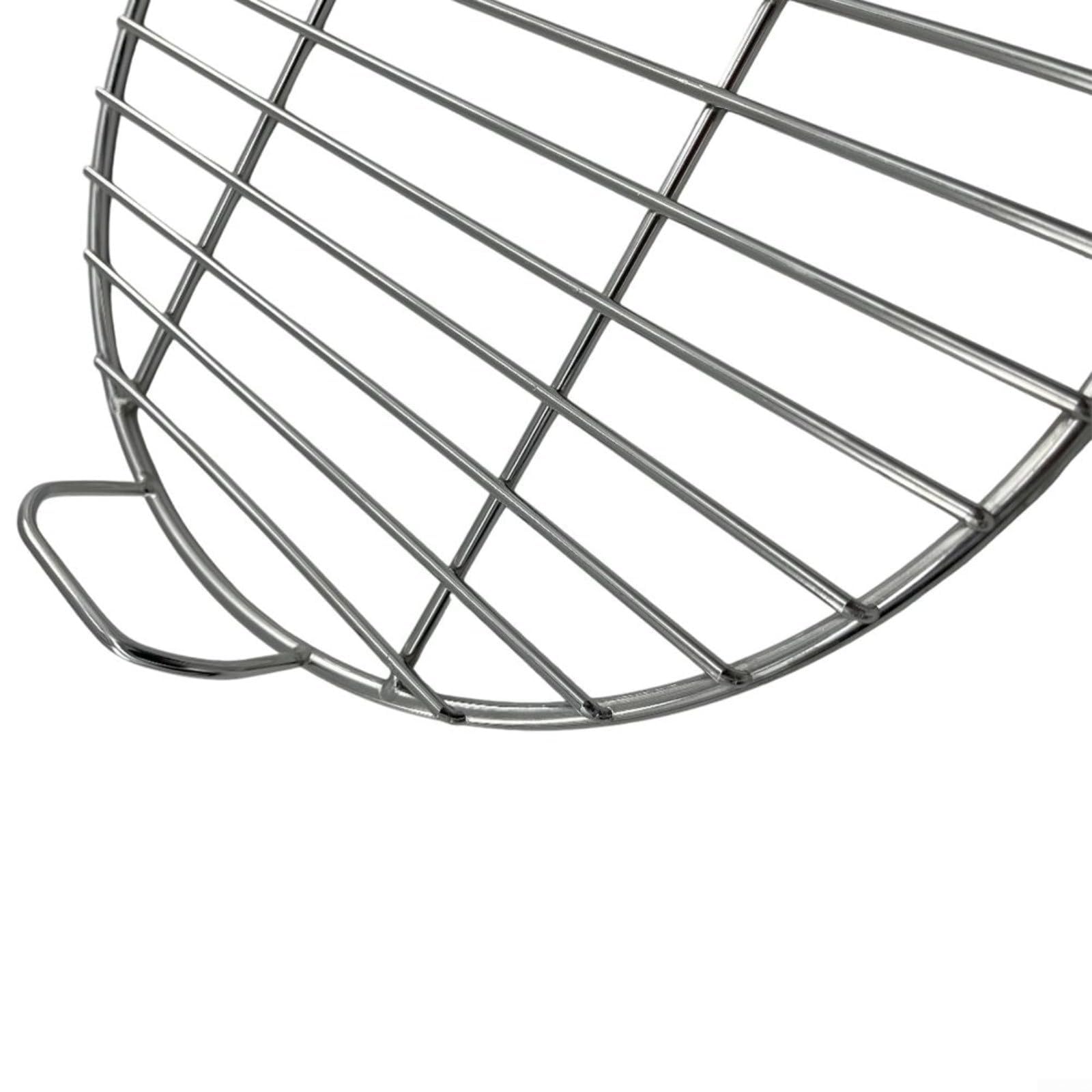 Para parrilla redonda de acero inoxidable con mango de 57 cm, para modelos de repuesto 7432 y 1241304, rejilla de 45 cm de diámetro (55 cm)
