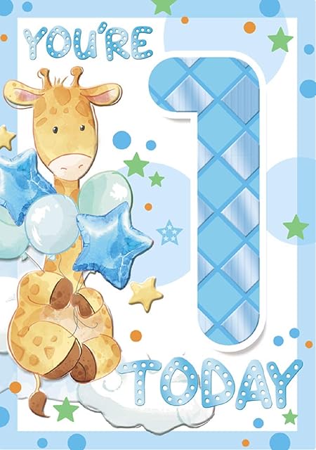 You're 1 Today Birthday Card